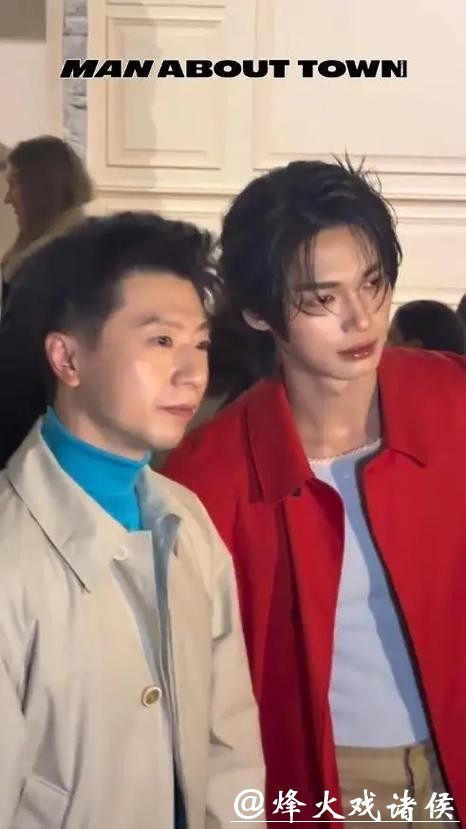 米兰这天，当38岁马龙和男明星同框，才知啥叫抗老脸，一点都不输