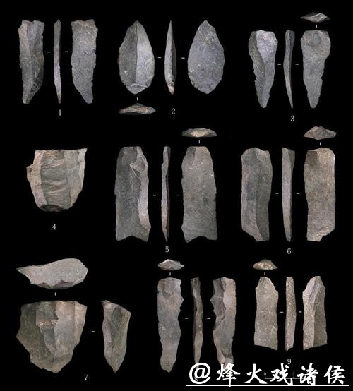 中肯联合考古发现旧石器中晚期石叶技术石制品